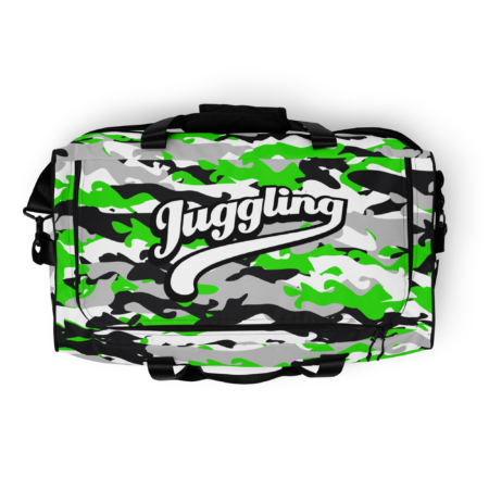 Juggling bag camouflage green