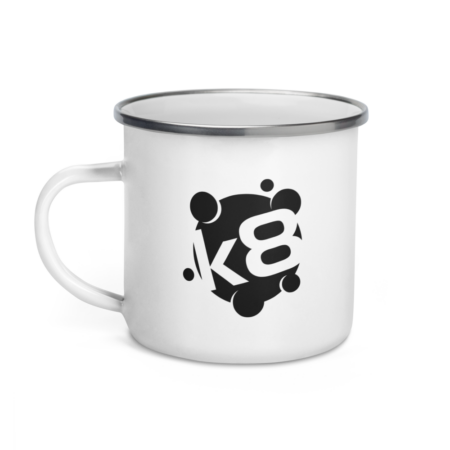 K8 Enamel Mug
