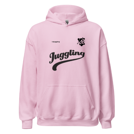 Juggling Unisex Hoodie Pink