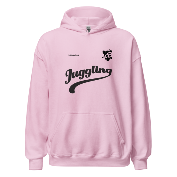 Juggling Unisex Hoodie Pink