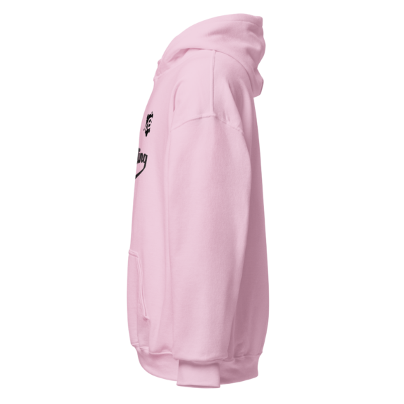 Juggling Unisex Hoodie Pink - Image 3