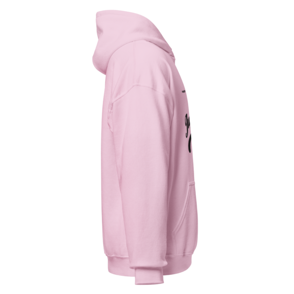 Juggling Unisex Hoodie Pink - Image 2