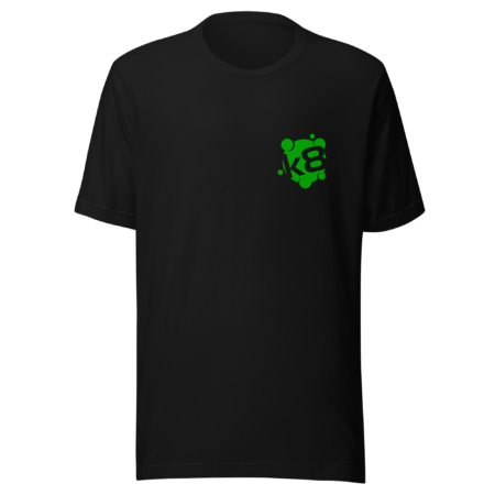 K8 Logo Black Unisex t-shirt