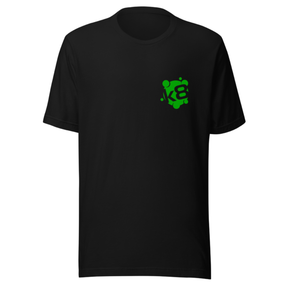 K8 Logo Black Unisex t-shirt