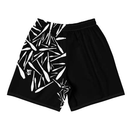 Unisex Athletic Long Shorts Juggling Black