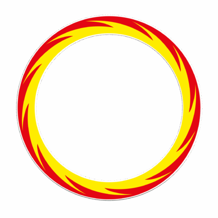 Duo Fire Juggling Ring